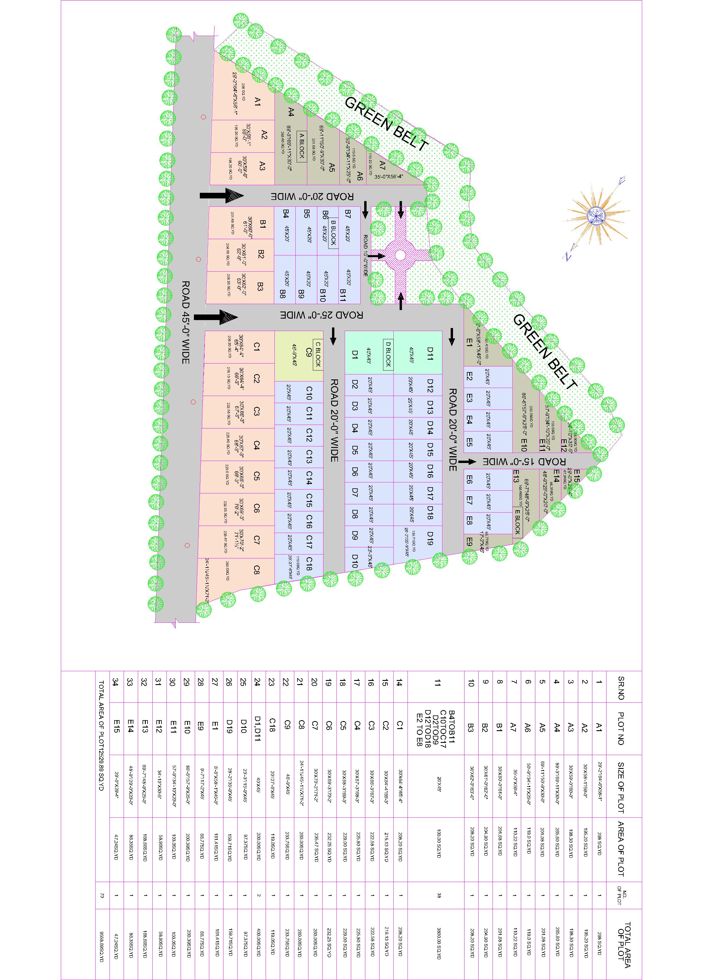 Residential Plotting Layout Delhi